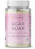 GoodBake Agar-Agar – veganes pflanzliches Geliermittel & Verdickungsmittel – ersetzt...