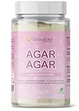 GoodBake Agar-Agar Pulver 150g – veganes, pflanzliches Geliermittel &...