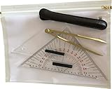 DES-Boots-Service Ausbildungsset Marinezirkel, Kurs- und Anlegedreieck Navigation