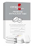 ceragol ultra Premium Entkalker Tabs für Kaffeemaschinen - 30 Stück | Universell für...