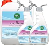 PVU Mottenspray 3 Liter | mottenschutz für kleiderschrank | Alternative zu...