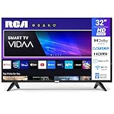 RCA VRS32HQ1 Smart TV 32 Zoll (80cm) HD LED Fernseher mit WLAN, Triple Tuner...