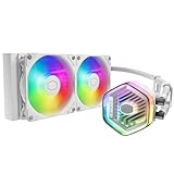 Cooler Master MasterLiquid Atmos 240 White CPU-Wasserkühler – AIO-Wasserkühlung,...