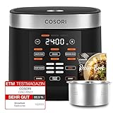 COSORI Reiskocher, Multikocher mit 17 Programme, Rice Cooker 1,8 L, Fuzzy-Logik,...