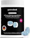 Premium 2-Phasen Reinigungstabletten für Kaffeevollautomaten [40 x 3,5g] MADE...