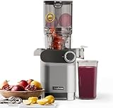 Anybear Entsafter, 200W Slow Juicer Kaltentsafter mit 110 mm großem Einfüllschacht für...