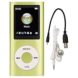 Bewinner MP3-Player/MP4-Player, MP4-Musikplayer Unterstützt Bis zu 64 GB...