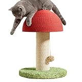Pilz Katzenkratzbaum | 1*pcs Moderner Sisal Kratzpfosten Für Katzen | Vertikaler Zur...