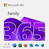 Microsoft 365 Family | 12 Monate, bis zu 6 Nutzer | Word, Excel, PowerPoint |...