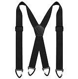 Fevaeno Hosenträger Herren Breit 4cm Anti-Rutsch-Schnalle Einstellbar und Elastische...
