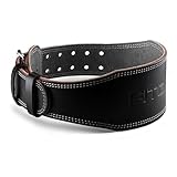 Fitgriff® Klassischer Gewichthebergürtel - 100% Leder - für Damen und Herren - Gürtel...