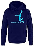 Habt Dunk Basketball Slam Dunkin Kinder Sweatshirt mit Kapuze Hoodie Navy-Sky,...
