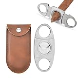Zigarrenschneider, Zigarren Cutter, Doppelte Klinge Schere, Kann Zigarren Präzise...