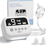 Nasensauger Baby Elektrisch |Elektrischer Nasensauger für Babys 9 Saugstärken...