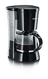 SEVERIN Filterkaffeemaschine mit Glaskanne, Kaffeemaschine für bis zu 10 Tassen je Kanne,...