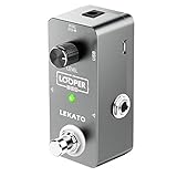 LEKATO Looper-Pedal,Gitarren-Looper-Effekt-Pedal Loop-Pedal Unlimited Overdubs...