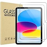 ProCase 2 Stück Schutzfolie für iPad 10. Generation 10,9 Zoll 2022, 9H Gehärtetes Glas...