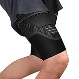 Oberschenkelbandage für Damen und Herren, Oberschenkelstütze, 2er-Pack,...