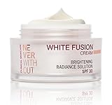 NeverWithout White Fusion - Tagescreme anti-aging mit LSF 30. Aufhellung der Haut,...