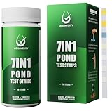 AQUAVERITY 7-in-1 Teststreifen Teichwasser – Präzises Teichwassertest-Set für pH-Wert,...