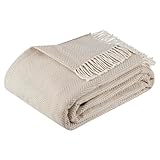BOHORIA® Kuscheldecke Cozy Cotton 150x200cm | Winterdecke flauschig für Sofa,...