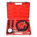BOOMSTART Öldruckprüfer Öldrucktester Set Öl-Meßgerät Öldruckmesser Öl-Messer...