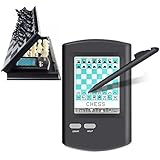 Touch Elektronisches Schachset Intelligent, Schachcomputer Luxus HD Einzelspieler Computer...