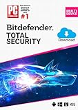 Bitdefender Total Security Multi Device 2023 | 5 Gerät | 1 Jahr | PC/Mac |...