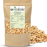 Vitalesia Erdnüsse geröstet ohne Salz 1kg | Premium-Erdnusskerne aus Argentinien |...