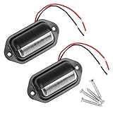 Thlevel LED Kennzeichenbeleuchtung 6 SMD LED Lizenz Kennzeichenleuchte...