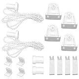 2 Kit 17mm Rollo Halterung Fenster Rollo Beschläge Ersatzteile Rollo Kettenzug Ersatz...