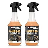 SPRINGER RX3000 - Fahrradreiniger 2x 1L - Säurefreies & materialschonendes...