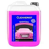 Cleanerist Snow Foam PINK I Konzentrat | Für Wohnwagen & Caravan geeignet|...