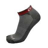PUQQI Atmungsaktive Fahrradsocken Sommer Kurze Sportsocken Herren- und Damenradsocken...