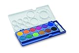 LAMY aquaplus Deckfarben 510 – Brillianter Deckfarbkasten mit Farbkreis nach...
