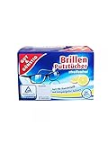 Brillenputztücher 4 Pack 216 Tücher streifenfrei Brillentücher Gut & Günstig