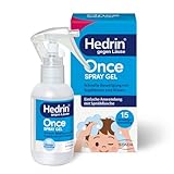 Hedrin ONCE - Spray Gel - Läuse-Gel zum Sprühen - Schnelle Beseitigung von...