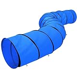 Yaheetech Hundetunnel Spieltunnel Training Tunnel Hundesport Agilitytunnel 546 x 50 cm mit...