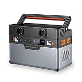 ALLPOWERS Tragbare Powerstation 606Wh/164000mAh Hochleistungsbatterie Solar Generator 700W...