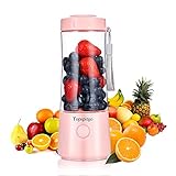 Mini-Standmixer, 400 ml Tragbarer Mixer, Smoothie Maschine, USB-Mixbecher Mit...