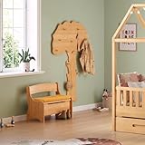 Original Baumgarderobe von BioKinder® | Garderobe & Kindergarderobe aus Bio-Erlenholz zur...