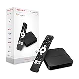 Thomson Streaming Box 240G, 4K UHD,Google Voice Control,WiFi, (Netflix, Prime Video,...