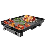 Cecotec Elektro-Grillplatte Magnet 1800. Grillplatte mit 1800W, Aluminium mit...