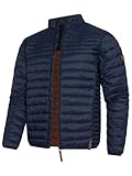 Indicode Herren Islington leichte Steppjacke in Daunenjacken-Optik |...