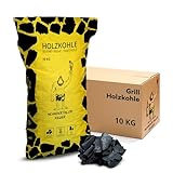 Neandertaler Feuer Holzkohle Grillkohle Buche - 10kg 20kg 30kg Charcoal BBQ Kohle für...