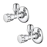 Ibergrif Eckventil 1/2 zoll Wandanschluss, 3/8 zoll Schlauchanschluss, Selbstdichtend,...