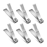 Misamo Zehennagelknipser, Zehennagelknipser mit Gerader, Edelstahl-Nagelknipser für...