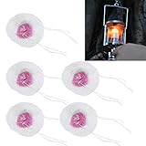 20 Stück Glühstrumpf für Gaslaterne Camping-Gas-Laternen-Mantel Dual Head...