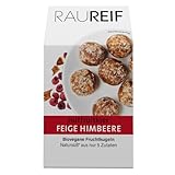 Raureif Bio Energy Balls (Feige Himbeere) - 100g | Vegan | Nur 5 Zutaten:...