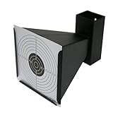Kugelfang Zielscheiben Halter Trichterhalter Metall Airsoft Luftgewehr 14x14cm